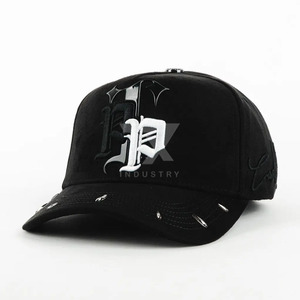 Gorras G5 de Alta Calidad al por Mayor 2026, Gorra de 5 Paneles Personalizada con Logotipo Bordado en 3D, Visera Plana Ajustable, Gorras de Béisbol - Product Image 6