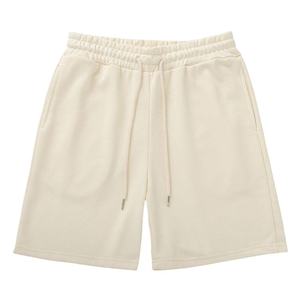Shorts de sport pour homme en polyester respirant, couleur unie, séchage rapide, avec cordon de serrage à la taille et poches, longueur courte, style décontracté - Product Image 3