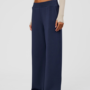 Pantalones Deportivos de Alta Calidad OEM para Mujer, 100% Algodón, Estilo Holgado, Joggers, Pantalones Deportivos para Mujer, Color Personalizado OEM - Product Image 2