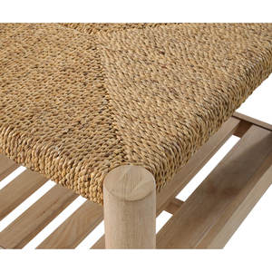 Mesa de centro de cóctel cuadrada tejida - Product Image 5