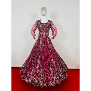 Robes traditionnelles indiennes pour robe de mariée - Product Image 1