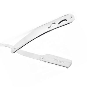 Rasoir de barbier à lame droite en acier inoxydable, couteau de rasage pliable, rasoirs manuels pour la barbe - Product Image 5