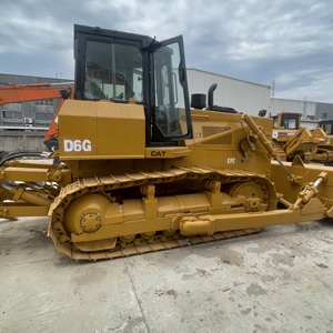 รถดันดิน CAT D6G แบบไฮดรอลิก รถตีนตะขาบ Caterpillar เครื่องจักรก่อสร้างงานดิน - Product Image 5