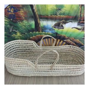 Cuna de Ratán 2026 Aprobada por Clientes, Material Seguro y Resistente para un Sueño Estable y un Balanceo Suave para la Relajación del Bebé - Product Image 2