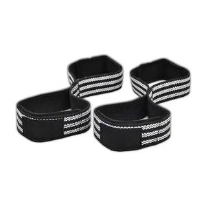 Sangles de musculation en coton personnalisables avec logo et design – Réglables, antidérapantes et légères pour l'entraînement en salle et la force athlétique - Product Image 4