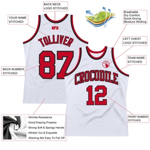 Camiseta Deportiva de Baloncesto Personalizada, de Malla, Secado Rápido, Transpirable, con Nombre, Número y Uniforme de Equipo para Entrenamiento y Partido - Product Image 2