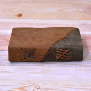 Real <b>Leather</b> Handmade Custom Size Journal Full Grain Genuine <b>Leather</b> Unlined Cotton Blank Pencil Painting Paper <b>Leather</b> bound - Product Image 2
