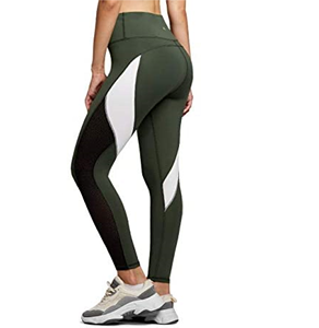 Premium Warm High Waist Women's Yoga Pant Mesh Workout Fitness Running Leggings Set Scrunch Butt Jogging Wear Tights For Women - Product Image 1