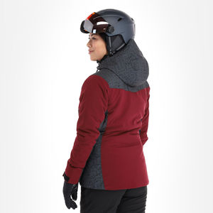 Veste polaire softshell pour femme, idéale pour les activités hivernales en extérieur, respirante et à motif tissé, parfaite pour la pêche et la randonnée. - Product Image 3