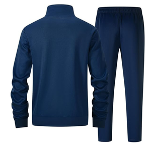 US Size Men's Tracksuit Set 2 Piece <b>Oversized</b> <b>Jogger</b> Sweat Suit Bulk Custom Plain Sweatsuit Lounge Outfits - Product Image 4