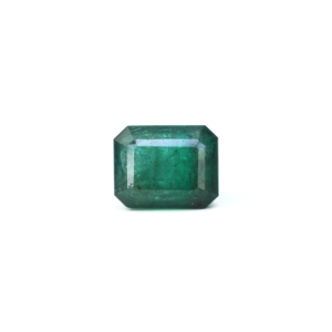 Natural Zambian Emerald 4.9 Carat Loose Gemstone Emerald Cut for Fine Jewelry - Product Image 1