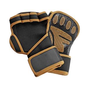 Gants de musculation en cuir respirants avec support de poignet pour entraînement croisé, fitness et exercice, avec service OEM et design personnalisé - Product Image 6