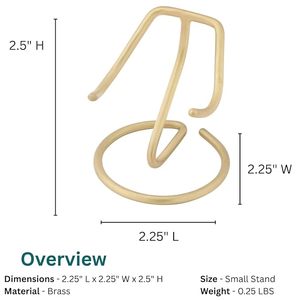 Gold <b>Keepsake</b> Heart Stand by Amazing Crafts - Product Image 2