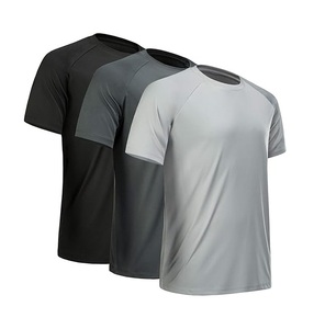 Chemises de sport spéciales 2026 pour hommes, manches courtes, séchage rapide, athlétiques, pour la gym, anti-humidité, 100 % coton, sportives - Product Image 5