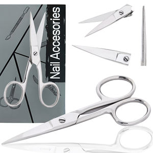 Ciseaux à cuticules professionnels Deep Curve, ciseaux de coupe cosmétiques, ciseaux de pédicure de qualité supérieure, outils professionnels pour les ongles - Product Image 4