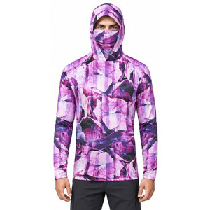Comfortable Hiking Wear Men Solid <b>Colour</b> Fishing <b>Shirt</b> Premium Quick Dry Sun Screen Masked Hoodie Slim Fit Athletic Sportswear - Product Image 2