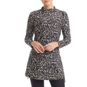 Burkini OEM uni avec fermeture éclair, grande taille, maillot de bain islamique musulman, couverture imperméable imprimée, style Burkini - Product Image 5