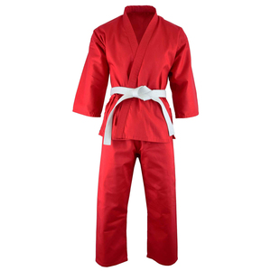 Uniforme de Karate Negro para Adultos, 100% Algodón, Duradero, Corte Regular, Unisex, Conjunto de Ropa para Artes Marciales - Product Image 4