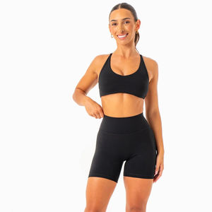 กางเกงขาสั้นออกกำลังกายเอวสูงแบบใหม่ปี 2026 สำหรับฟิตเนส โยคะ วิ่งกลางแจ้ง ลายมัดย้อม สำหรับผู้หญิง - Product Image 6