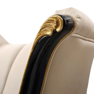 ชุดห้องนอนไม้มะฮอกกานีแท้สุดหรู ดีไซน์ยุโรปโบราณ เตียงคิงไซส์ พร้อมเฟอร์นิเจอร์หุ้มเบาะ ผลิตในอินโดนีเซีย จัดส่งฟรี - Product Image 6