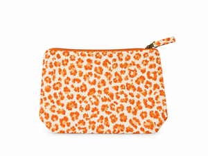 Pink Leopard Print Cosmetic Bag Zipper <b>Makeup</b> Pouch Look Toiletry <b>Case</b> Travel <b>Organizer</b> - Product Image 4