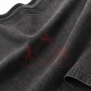 Camiseta de Moda con Hombros Caídos, Efecto Desgastado por el Sol, Tejido Transpirable y Costuras Premium para Uso Diario - Product Image 6