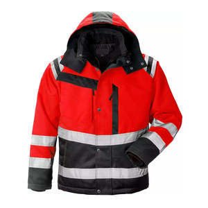 Chaqueta de Seguridad Protectora y Resistente al Agua, Ropa de Trabajo de Alta Visibilidad, Chaqueta de Trabajo de Seguridad, Venta al Por Mayor - Product Image 1