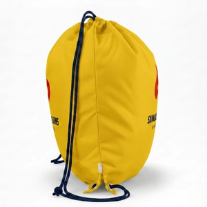 Mochila con cordón ajustable, ligera y duradera, con diseño espacioso, cómoda de llevar, y opción de logotipo personalizado para deportes y uso diario. - Product Image 3