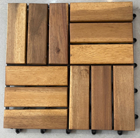 HPW-04 moderne extérieur carré balcon carrelage bois Texture conception anti-dérapant isolation thermique beaucoup de couleurs fonction antibactérienne