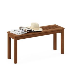 Panca da esterno in legno di Meranti rosso scuro malaysiano Tioman, resistente all'acqua, marrone - Product Image 2