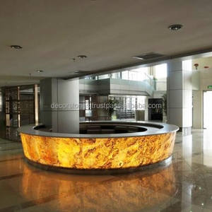 แผ่นวีเนียร์อินเดียแยกแผ่นกันกรด2มม. บางโปร่งแสงทันสมัยตกแต่งผนังหรูหราทนทานโรงแรม - Product Image 5