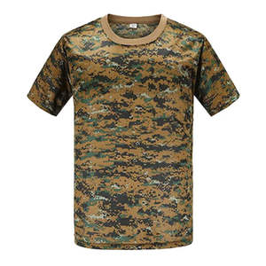 IOTA SPORTS Top Quality Camouflage Tactical Pure Cotton T Shirt Short Sleeves Hunting Training Round Neck Hunting Wear T Shirt - Product Image 1