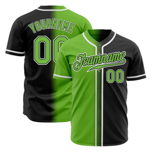 OEM Custom Made Breathable Baseball Jersey Your Own Design Sublimation Digital Print Anti-UV 220g 100% Polyester Fabric Plus - Product Image 3