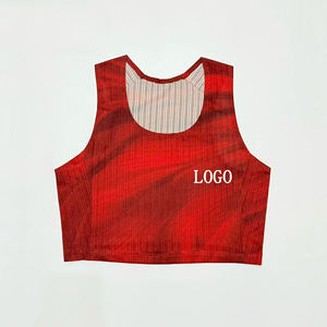 Camiseta sin mangas de verano para mujer, ajustada, de algodón y elastano, chaleco sin mangas para mujer, tops cortos acanalados en blanco con logo personalizado para mujer - Product Image 1