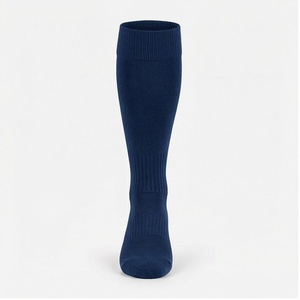 Crew <b>Socks</b> Geometric Pattern Blue Breathable Running <b>Socks</b> for Adults Spring Season - Product Image 1