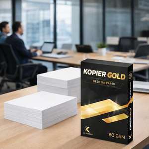 Papel de Copia A4 de la Mejor Calidad, 80 GSM, Superficie Lisa, Papel de Impresión para Oficina, Escuela y Hogar, Disponible al Mejor Precio - Product Image 1