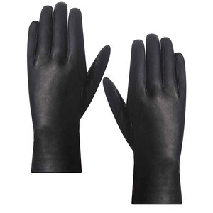 Gants d'hiver en cuir pour écran tactile, doublure intérieure douce, écologiques, respirants, confortables, pour la conduite, les sports de plein air, les voyages - Product Image 1