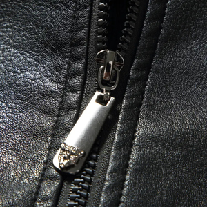 Premium Genuine Leather Winter Casual Jackets <b>Men</b> Stand Collar Waterproof Zipper Dyed Washed Front Sherpa Solid Soft Comfortable - Product Image 3