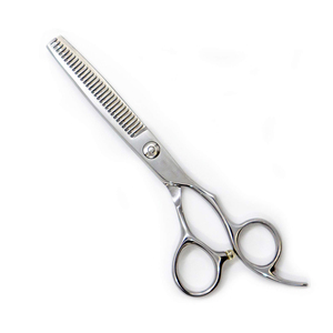 Tijeras Profesionales de Acero Inoxidable para Cortar y Entresacar Cabello, para Barbería, para Diestros - Product Image 1