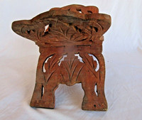 Support de table en bois sculpté en forme de papillon, poli à la main, écologique, pour Coran, décoration de la maison