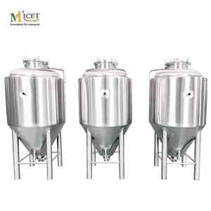 ถังหมักทรงกรวย400L สำหรับการผลิตเบียร์เพื่อการค้า-ควบคุมอุณหภูมิ | เหมาะสำหรับการผลิตเบียร์ไวน์มี้ดไซเดอร์ - Product Image 1