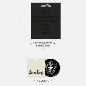 &TEAM-3rd EPWe on Fire [ซีดี] [ฉบับจำกัด] [วางจำหน่ายอย่างเป็นทางการในเกาหลี] [21 เมษายน 2569] - Product Image 2