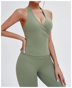 Camiseta Corta de Doble Capa de Secado Rápido para Mujer, Personalizada al por Mayor, Transpirable, de Manga Corta, Informal, para Uso Diario - Product Image 4