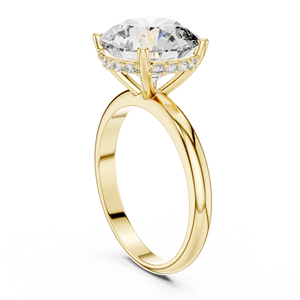 Wholesale Custom 925 Sterling Silver Moissanite <b>Diamond</b> <b>Ring</b> Fine Wedding Jewelry Manufacturer Export Supplier - Product Image 3