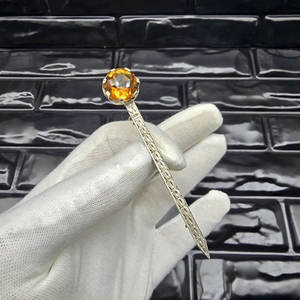 Pin de Kilt Escocés Grande Vintage para Hombre, Plateado, 86mm de Largo, Accesorio Decorativo Tradicional de Clan Escocés, Venta al por Mayor 2026 - Product Image 1