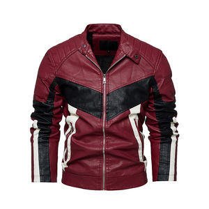 Veste en cuir pour homme de haute qualité, taille plus, sur mesure, respirante, style décontracté, fermeture éclair, hiver, fournisseur direct d'usine - Product Image 5