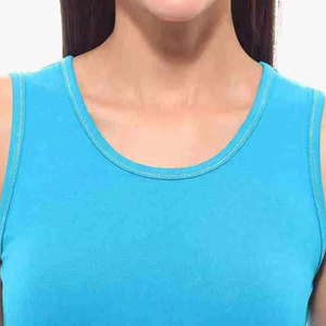 Top Corto Informal de Primera Calidad para Mujer, Transpirable, Ajustado, de Tela de Punto, para Fitness, Yoga, Marca Privada, Top Corto - Product Image 6