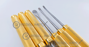 Juego de Elevadores Cobb Manuales de Acero de Alta Calidad para Cirugía de Columna Vertebral, Instrumentos Ortopédicos, Juego de 6 - Product Image 4