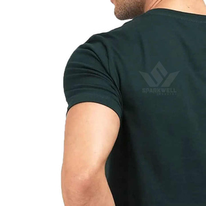 เสื้อยืดผู้ชายลายกราฟิกเรขาคณิตแบบคัลเลอร์บล็อก แขนสั้น คอกลม ทรงปกติ เนื้อผ้าเจอร์ซีย์ถักระบายอากาศได้ดี สวมใส่สบาย - Product Image 5