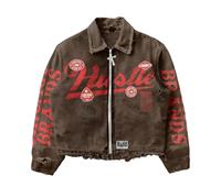 Ensemble de survêtement complet à capuche marron et rouge, veste zippée et pantalon de survêtement respirant, streetwear automne unisexe adulte personnalisé et coordonné